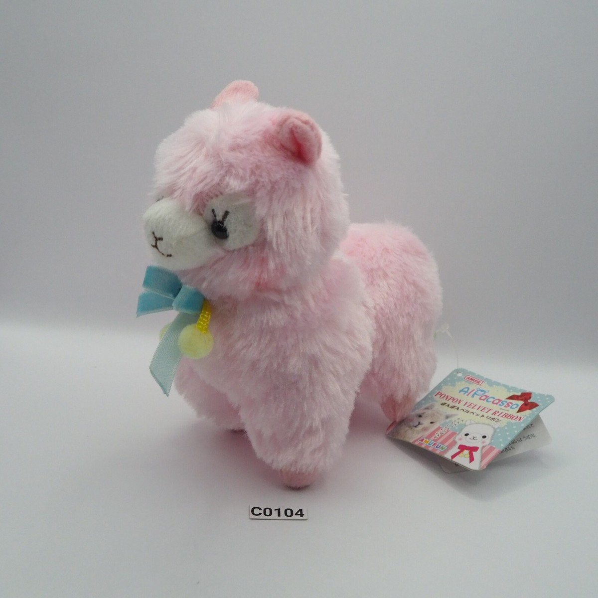 Alpaca Alpacasso Pink C0104 Amuse Plush 6