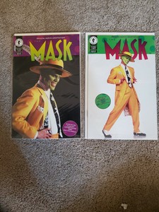 Mask-The-Official-Movie-Adaptation-1-2-Complete-Set-Run-Lot-1-2-NM
