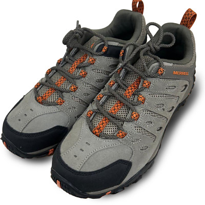 Merrell Men's Crosslander 2 Hiking Shoe, Boulder/Apricot, 11M, New without Box