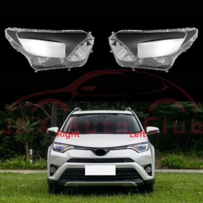 For Toyota RAV4 2016 2017 2018 p Left&Right Headlight Clear Lens Shell ...