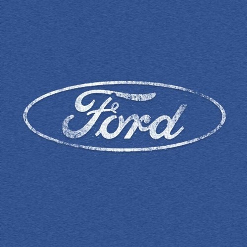 Ladies Ford Oval Striped Football Style T-Shirt * Cute For Ford Lovers FREE SHIP - Picture 2 of 3