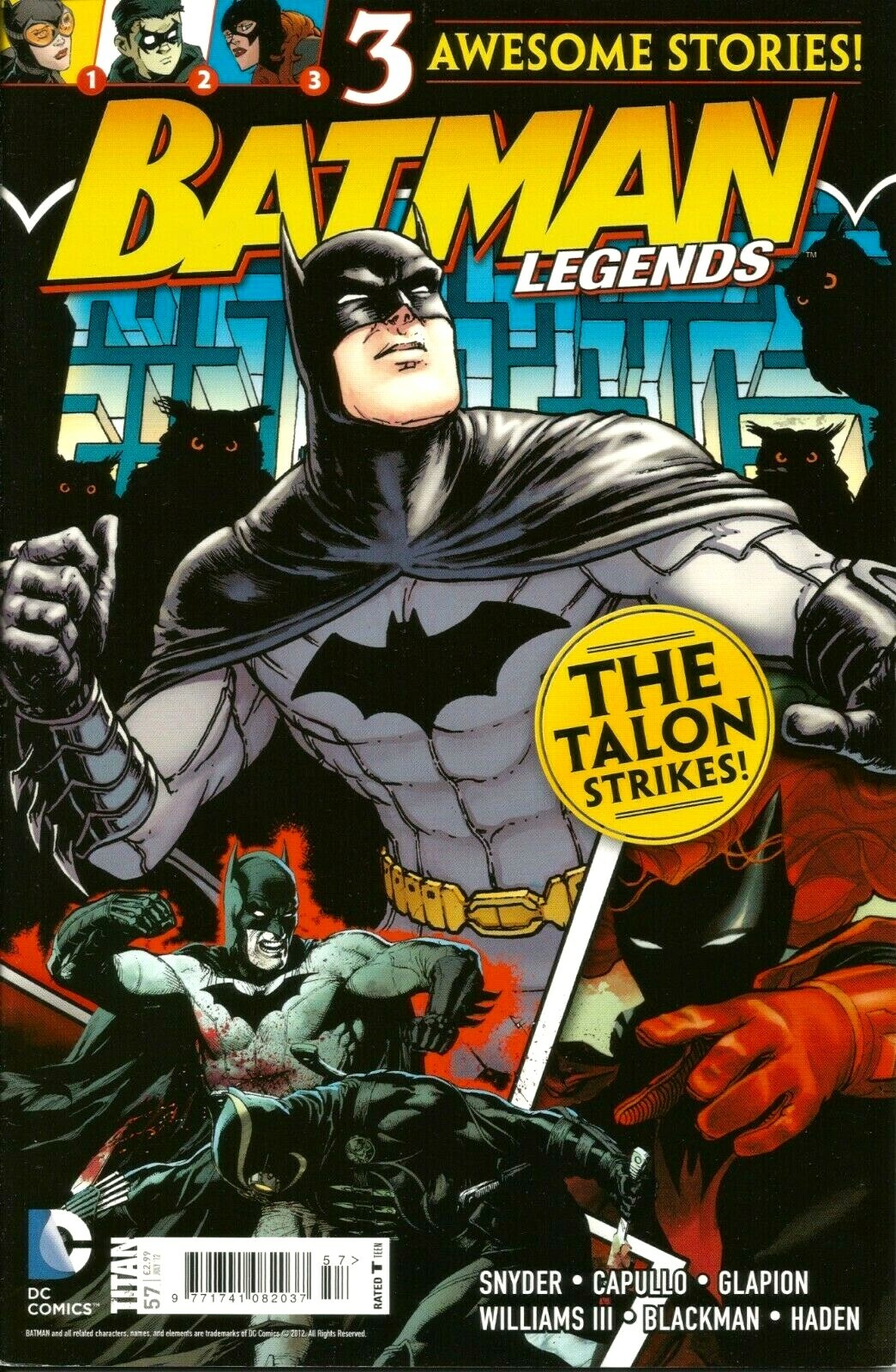 BATMAN LEGENDS #57 (VOL 2)  DC COMICS  TITAN COMICS UK  JUL 2012  VG  1ST PRINT