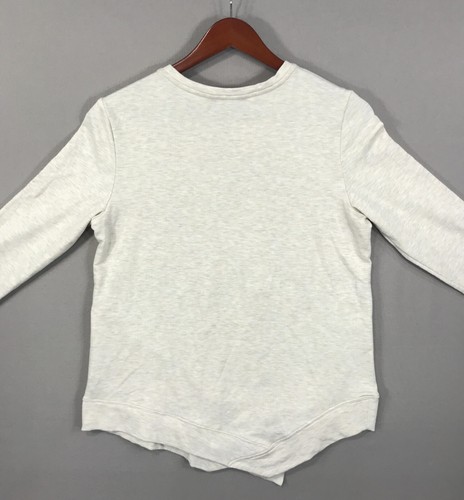 Sudadera para mujer Simply Vera túnica asimétrica beige mediana mangas 3/4 playa - Imagen 8 de 11