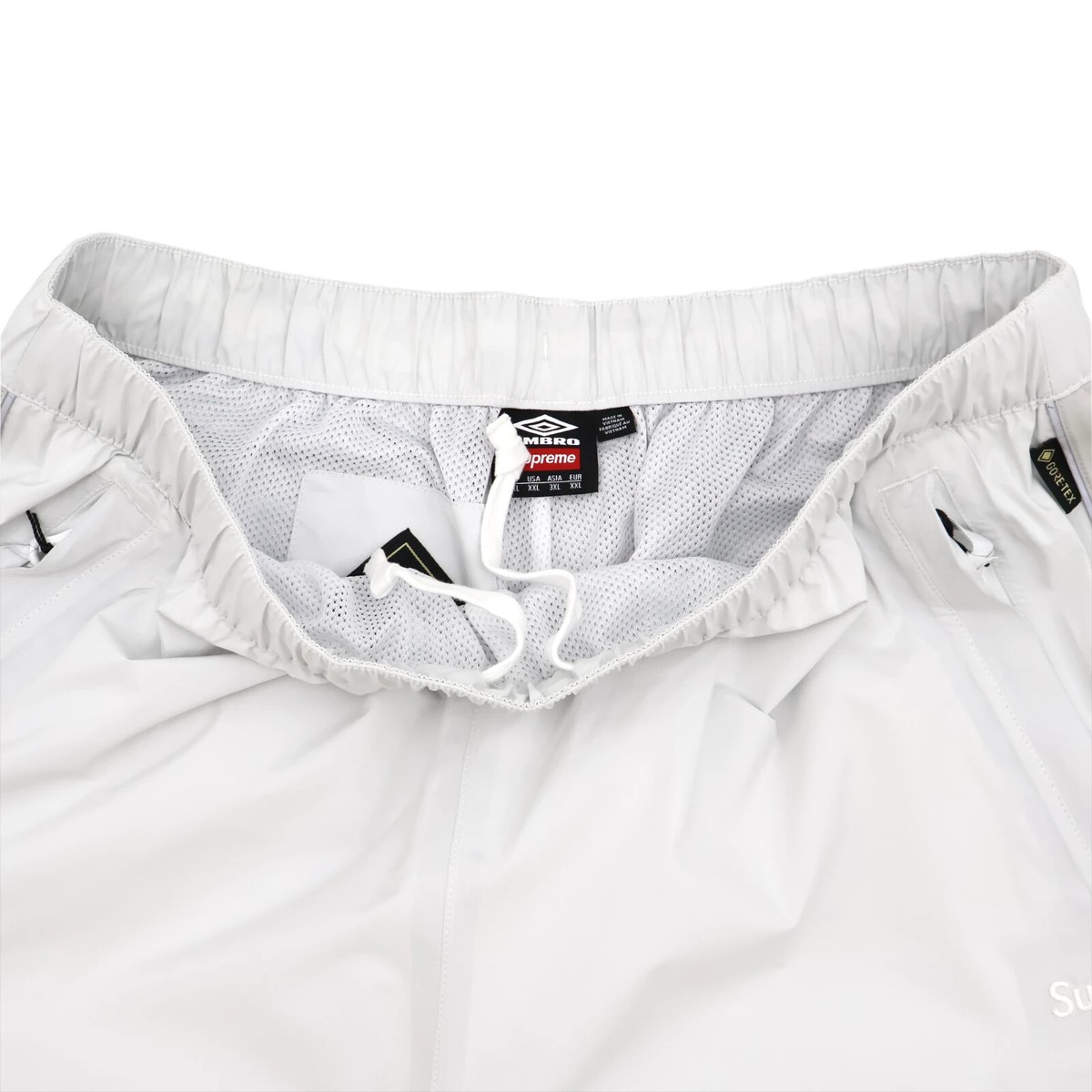 ウェア Supreme xUmbro GORE-TEX Track Pant White Supreme x Umbro GORE-TEX Track Pant White | eBay
