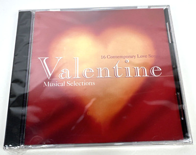 Valentine 16 Contemporary Love Songs Musical Selections (NEW SEALED)