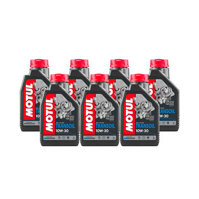 Api 1.7l Motul TRANSOIL 10W30 Mineral Wet Clutch API GL4 7L Gear Oil 7 x 1L ...