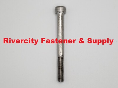 M8-1.25x80 Socket Allen Head Cap Screw Stainless M8x1.25x80 Bolts 8mm x 80mm