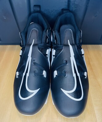 Nike Alpha Menace Pro 3 Black White Football Cleats CT6649  display picture 3