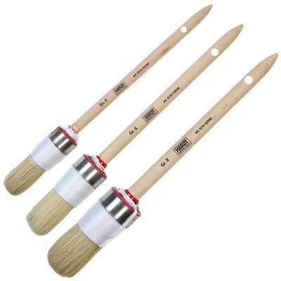Hardy Select Ringpinsel Natur Chinaborste hell 2x gekocht Maler Lack RundPinsel