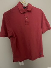 Daniel Cremieux Classics Small Men's Polo Shirt Short Sleeve Solid Red