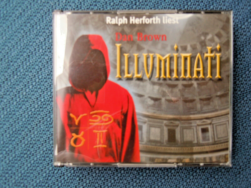 Dan Brown...Illuminati - 6 CDs - Gelesen von Ralph Herforth. Hörbuch. neuwertig
