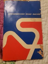 60s Strombecker Road Racing Book Brochure Guide Vintage