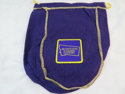Limited Edition Crown Royal Montana Is Crown Country Purple Bag Collector