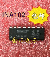1PC Burr Brown INA102KP Instrumentation Amplifier PDIP16  #GK-2