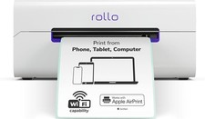 Rollo Wireless 4x6 Shipping Label Printer AirPrint Wi-Fi Thermal
