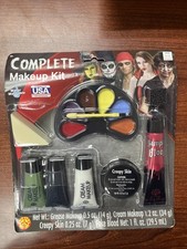 Complete Make-Up Kit Water Washable Free Shipping Halloween Theatre