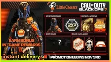 CALL OF DUTY BLACK OPS 7 BO7 LITTLE CAESARS PROMOTION CODE (BO7) !