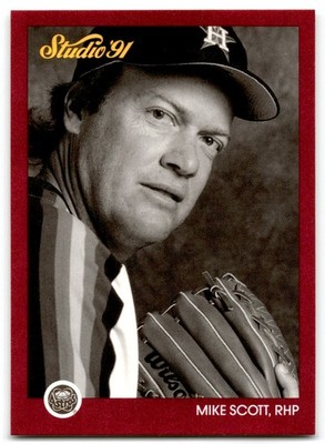 1991 Studio Mike Scott Houston Astros #180