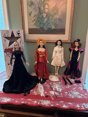 4 Gene Marshall Ashton-Drake  Dolls W/ Complete Outfits. Brenda Starr  W/ Box