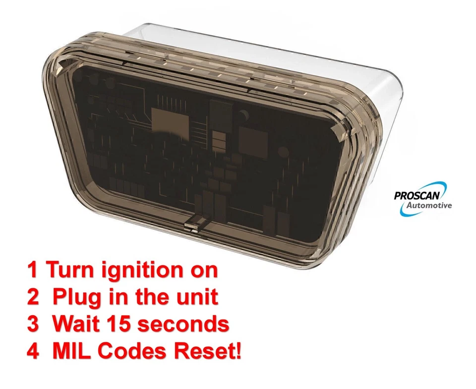 PROSCAN AUTOMOTIVE Car OBD Automatic DTC Cleaner Erase Code Tool Engine Check Light Turn Off