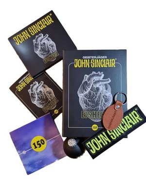 John Sinclair - Folge 150: Eisherz ( limited Editon ) mit Weihnachtskugel