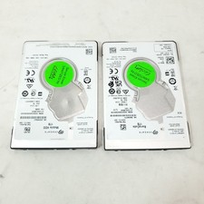 Lot of 2 Seagate BarraCuda 1TB 2.5" SATA HDD ST1000LM035 Under 12K Hours Used