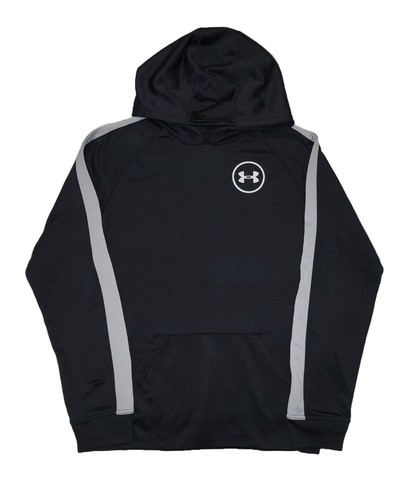 Under Armour Youth XL Gray & Black Fleece Joggers & Hoodie Outfit - Picture 3 of 14