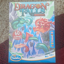 ThinkFun Dragon Falls 3D Logic Puzzle Brain Teaser, 60 Challenges, Ages 8
