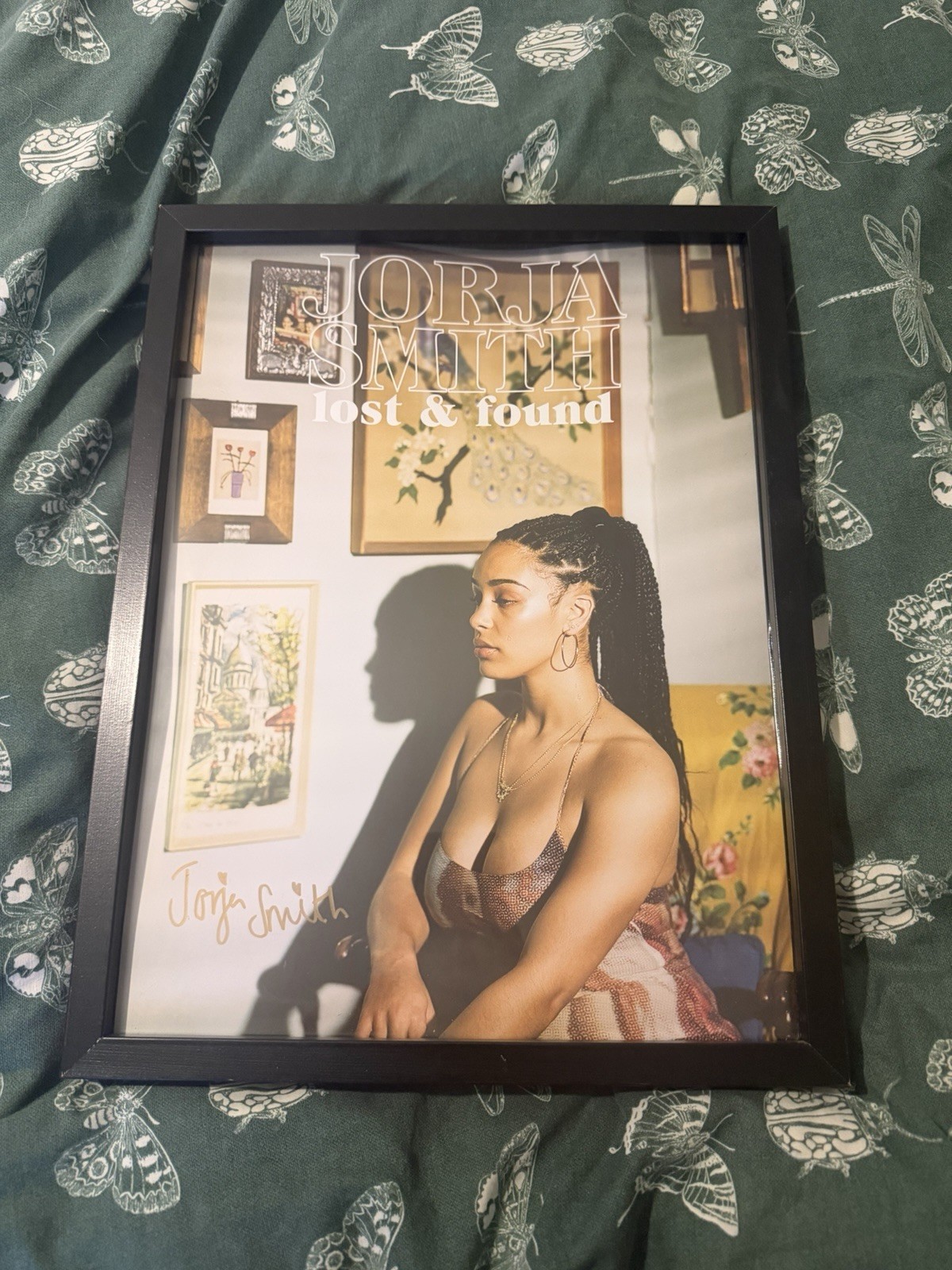 Jorja Smith Framed Signed Poster