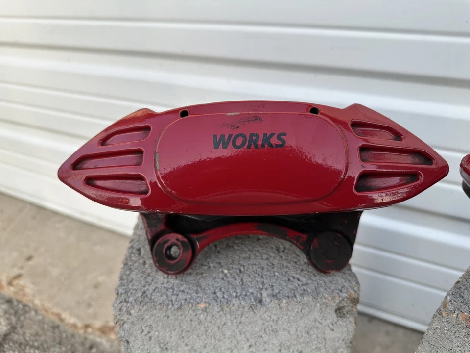 07-15 MINI COOPER S JCW JOHN COOPER WORKS BREMBO PINZA DE FRENO DELANTERA IZQUIERDA DERECHA  Foto 3 de 4