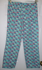 Vineyard Vines Women's Pajama Pants Sz Small Light Blue Whale Pattern Drawstring — photo 4