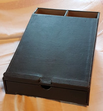 MODERN FAUX LEATHER COVERED