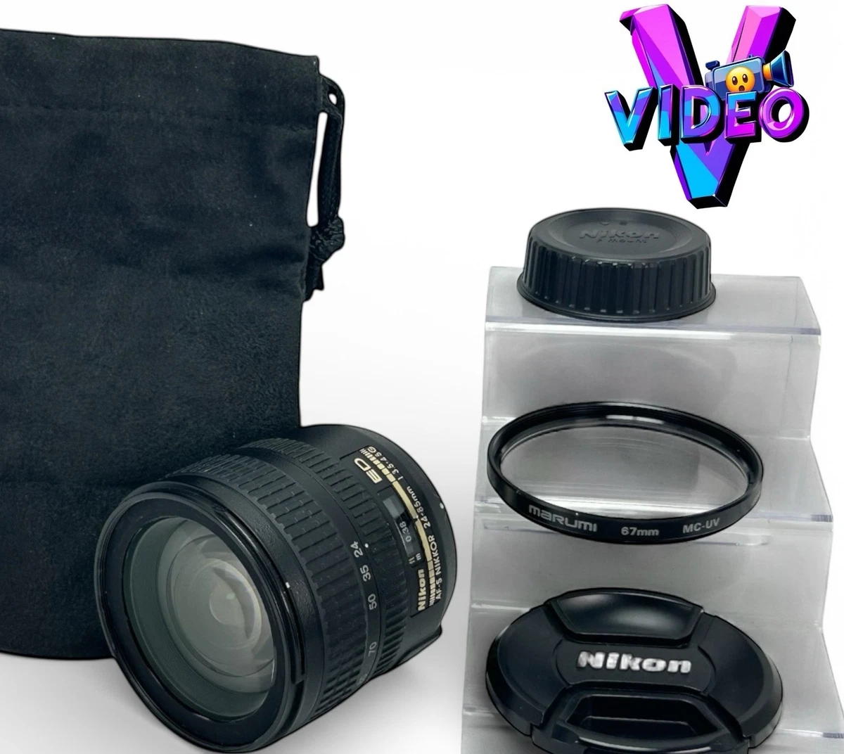 Nikon 24-85mm f/3.5-4.5 Camera Lenses for sale - eBay