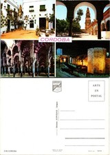 Spain Cordoba Orange Tree Court Bell Tower Mosque Cathedral Unposted Postcard