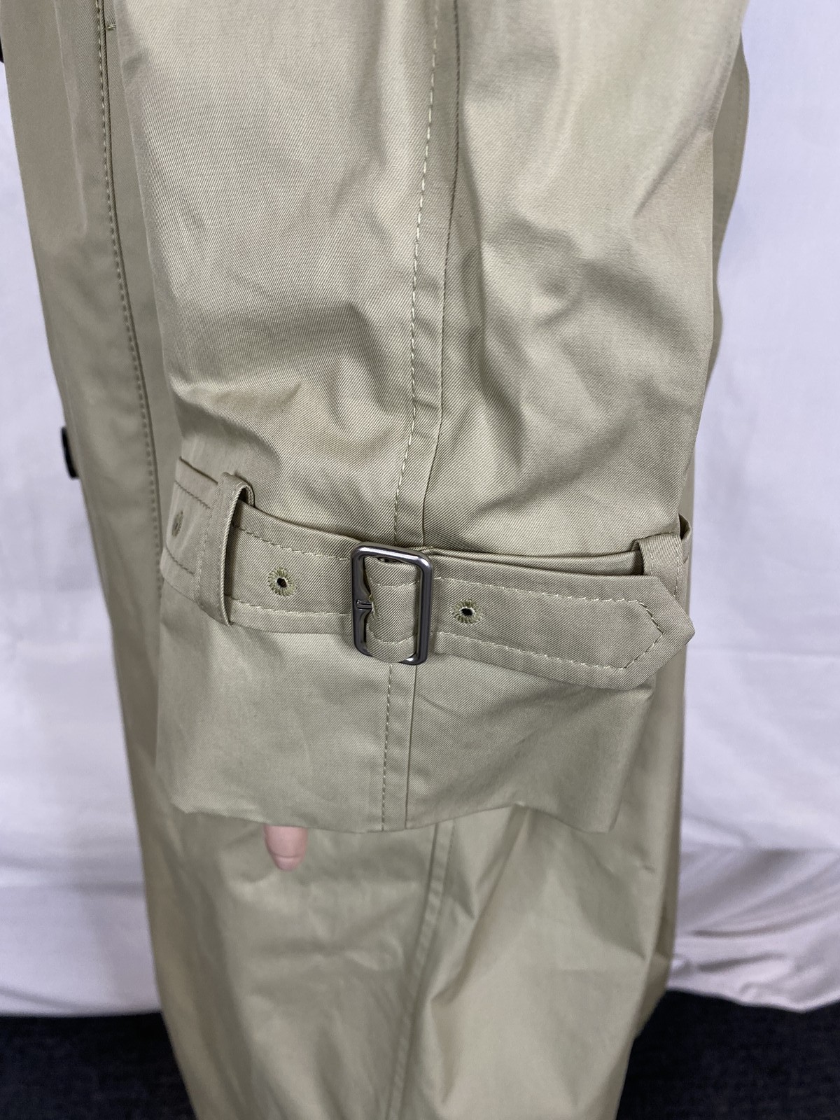 Burberry Womens The Castleford Check Lined Trench Coat Size 8 Hunter thumbnail 8