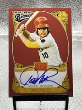 2013 Panini Golden Age David Pollock Historic Signatures Auto Bad News Bears
