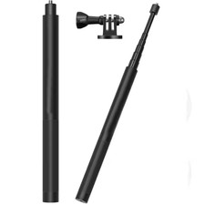 60 In. Invisible Selfie Stick Extension for Sports Camera Compatible with Gopro