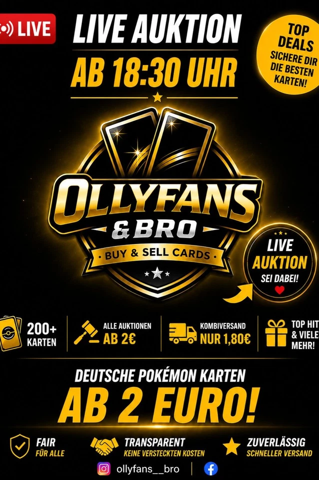 Pokémon Einzelkarte – Wähle deine Karte!