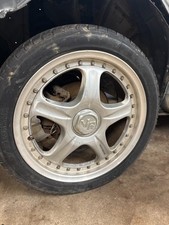 Vintage Jdm Volk Racing Wheels Av 17 Set Of Four Two Piece