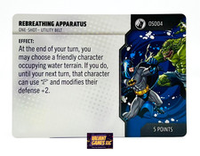 DC Heroclix Rebreathing Apparatus #OS004 One Shot Card Fight For Gotham Set