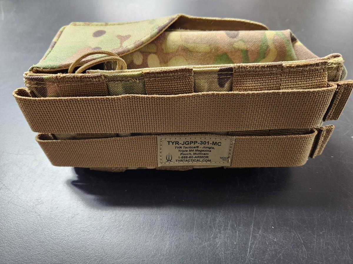Buy Tyr Tactical TYR-JGPP-301-MC Jungle Triple Rifle Mag Pouch