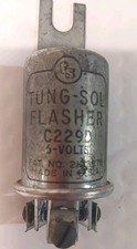 Tung-sol 6 Volt Flaaher C229D Untested 3 Terminal Made In Usa