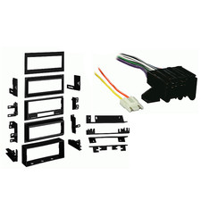 Fits Cadillac Fleetwood 1985-1987 Single DIN Harness Radio Install Dash Kit