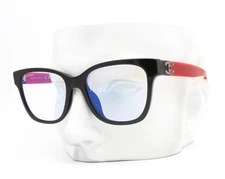 Chanel Eyeglasses Blue Light Glasses ch3472SA Black and Red with Case