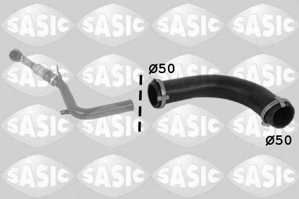 Sasic Ladeluftschlauch FüR Ford C-Max DM2 2.0 Tdci Focus II Turnier Da_-image