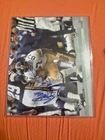 LARRY BROWN  PITTSBURGH STEELERS 4 X SB CHAMPS SIGNED 8x10  W/SHOW TICKET