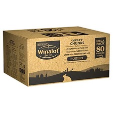 Winalot Meaty Chunks Mixed in Jelly Wet Dog Food 80x100g 4.39 per kilo