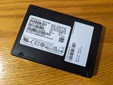 Samsung 7.68TB PM1733a PCIE 2x2 Gen3 3.0 NVMe 2.5'' U.2 SSD MZWLR7T6HBLA - NEW