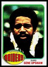 1976 Topps #295 Gene Upshaw - VG