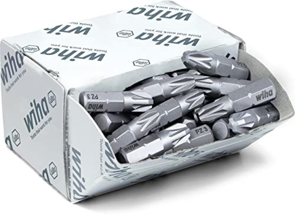 Wiha 7929-006 Set 50 Inserti PZ3 x 25 mm 7012 Z - Professionali